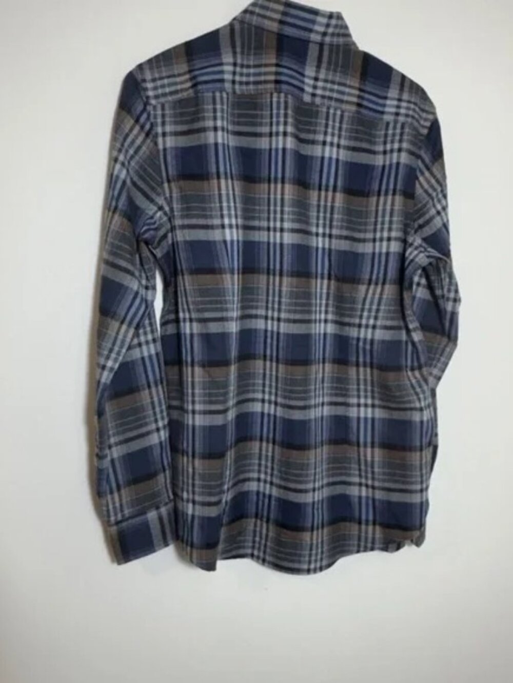 Bloomingdale's Men's Long Sleeve Button Checkered Flannel Shirts Multi Sizes - Picture 5 of 10